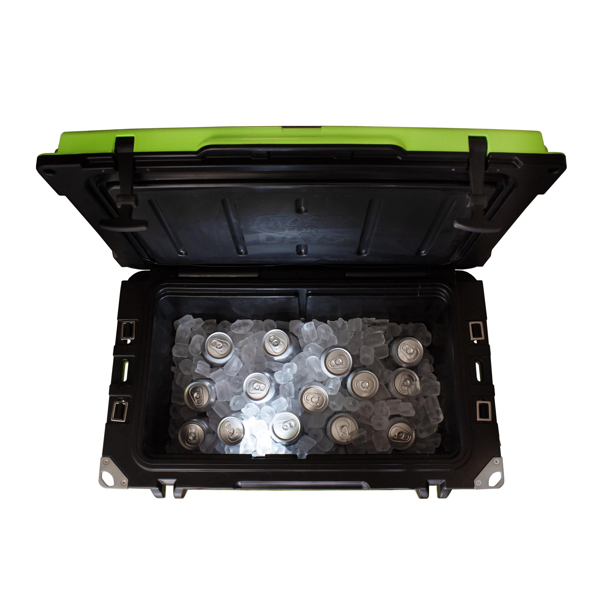 70 Quart Cooler with Wheels & Handle | Frosted Frog