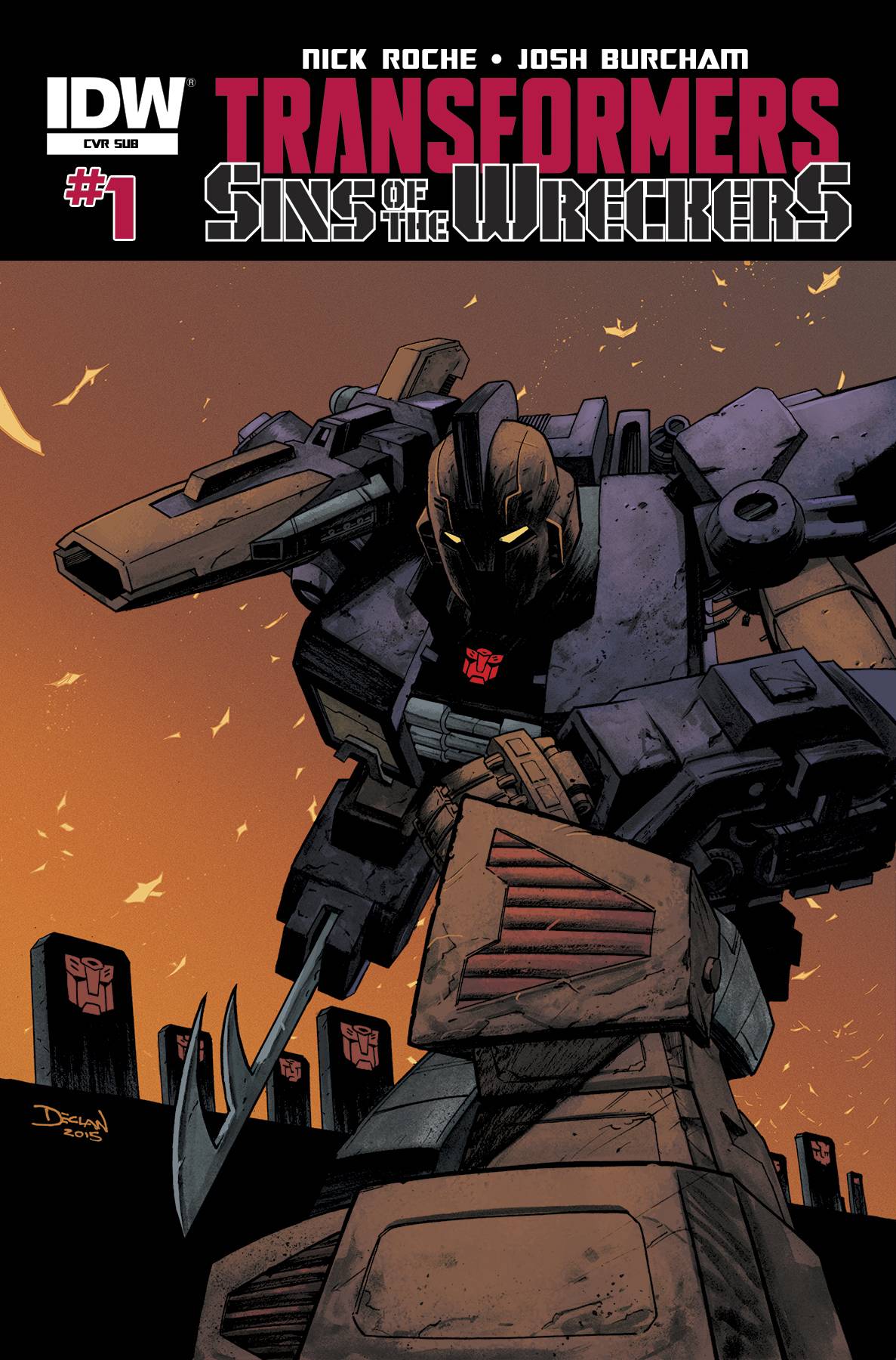 The Transformers: Sins of the Wreckers #1 (Subscription Cover