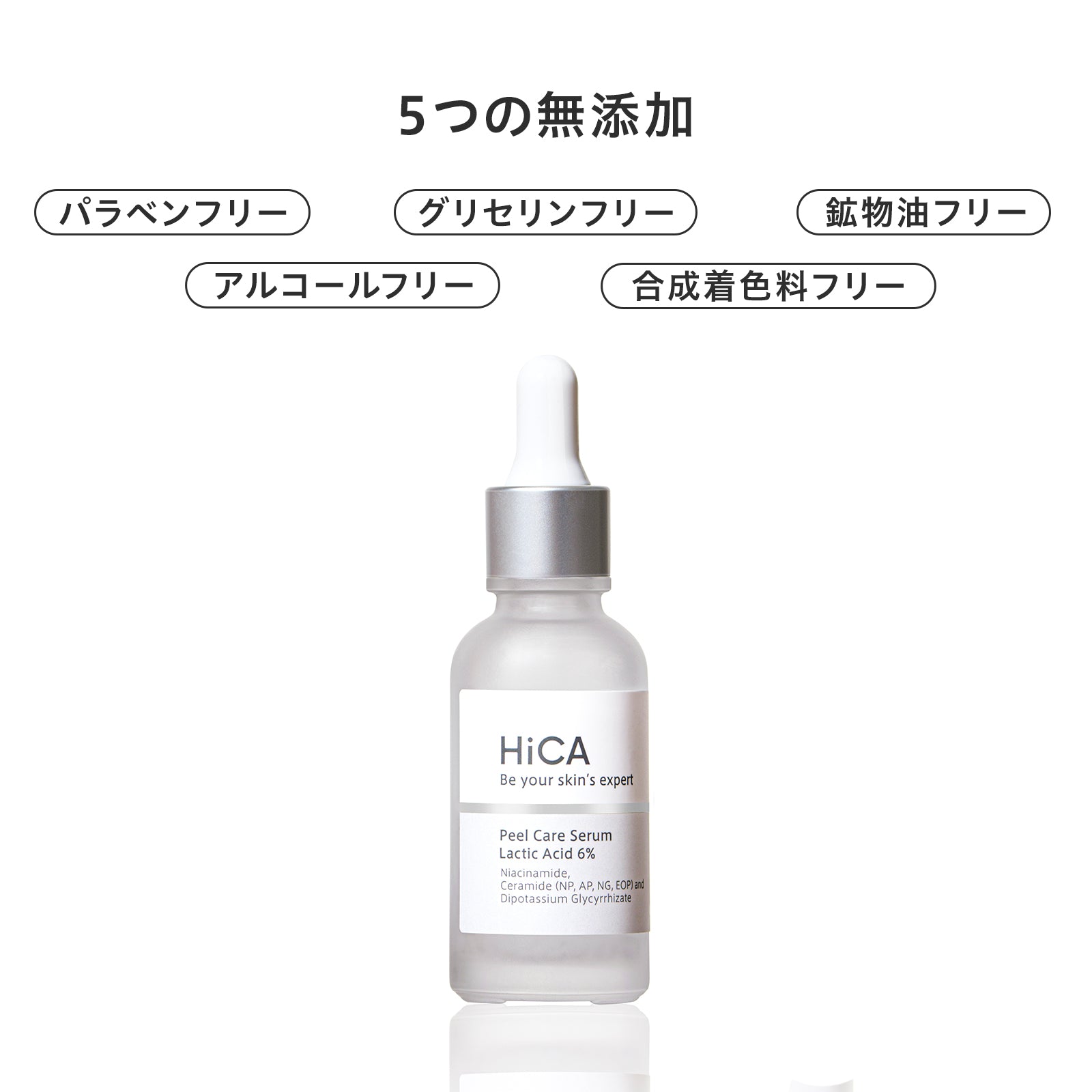 HiCA ピールケアセラム 乳酸6% – fractionalCC