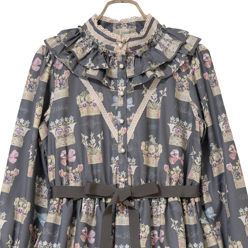 Flower crownワンピース-Melody BasKet(メロディバスケット