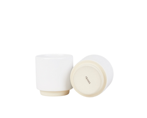 Otto Ceramic Cup Set of Two | White – FRAMA