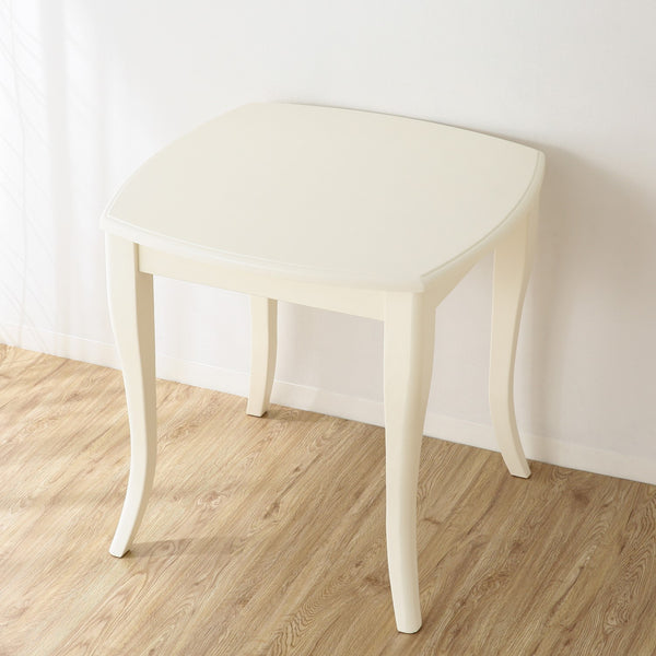 キャーロ ダイニングテーブル ホワイト（W750×H730） | Francfranc