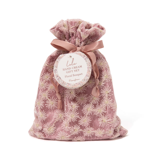 ルル ハンドクリームギフトセット フラワー S ピンク（フローラル