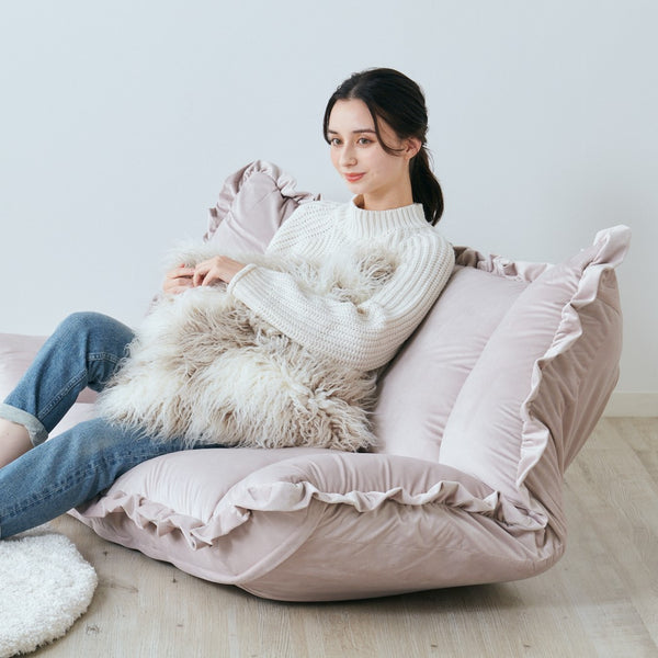 カラン フロアソファ （W1120～1570） ピンク | Francfranc（フラン