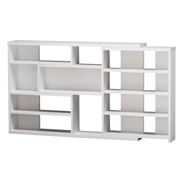 リトモ シェルフ S ホワイト（W1180～1550xH800） | Francfranc