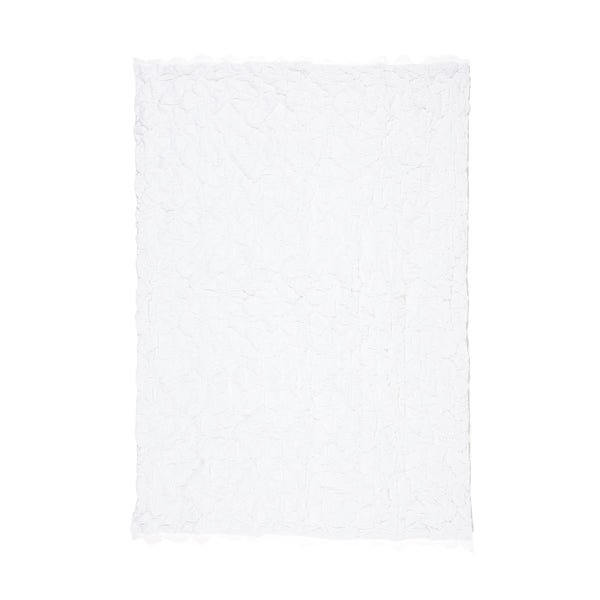 フラワーキルト 掛け布団カバー シングル ホワイト | Francfranc