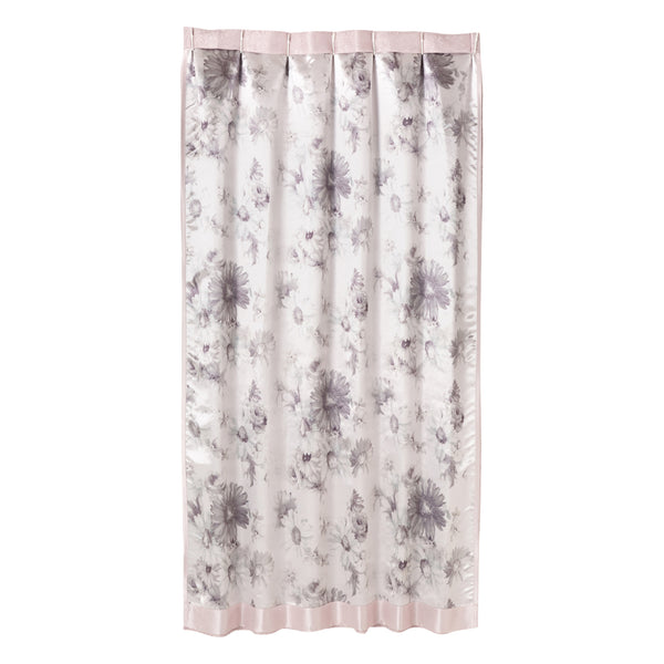 ドレッシー×スペイシア ダブルカーテン ライトピンク H2000×W1000