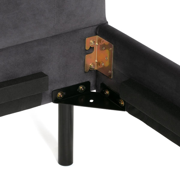 ブリッサ ベッド ディンプル ダブル ダークグレー | Francfranc