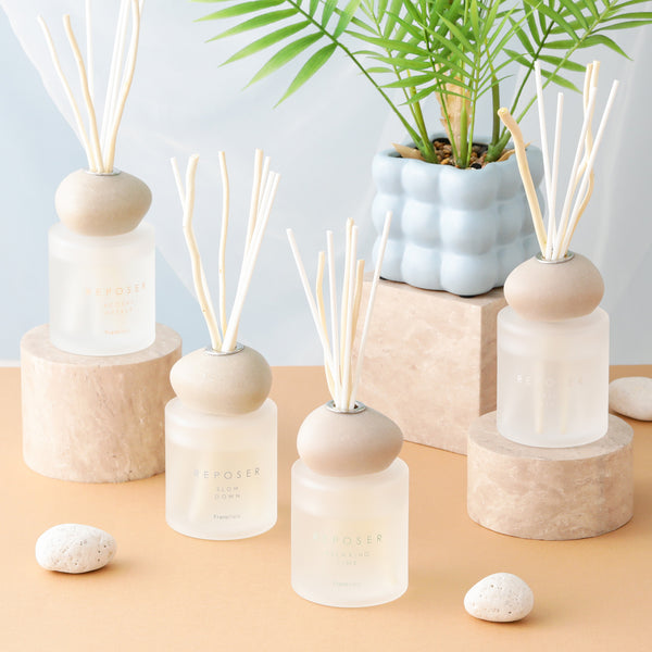 ルポゼ フレグランスディフューザー ブルー（マリンとアンバーの香り