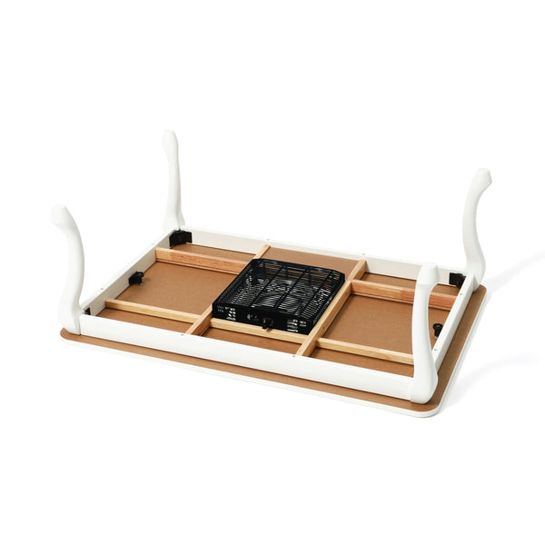 EC限定】シャトン こたつテーブル L ホワイト 1050×700 | Francfranc