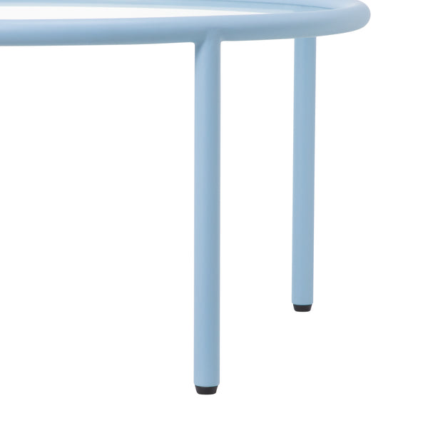 セボ コーヒーテーブル ラウンド ライトブルー（W700） | Francfranc