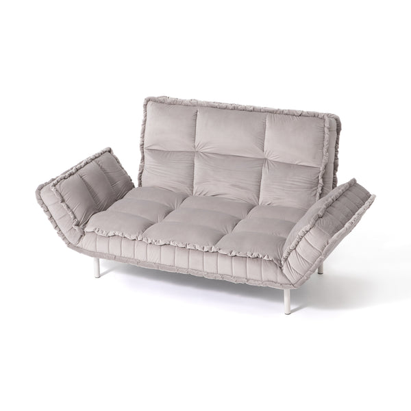 ピソラ コンパクトソファベッド 2 グレー（W1270～1720） | Francfranc