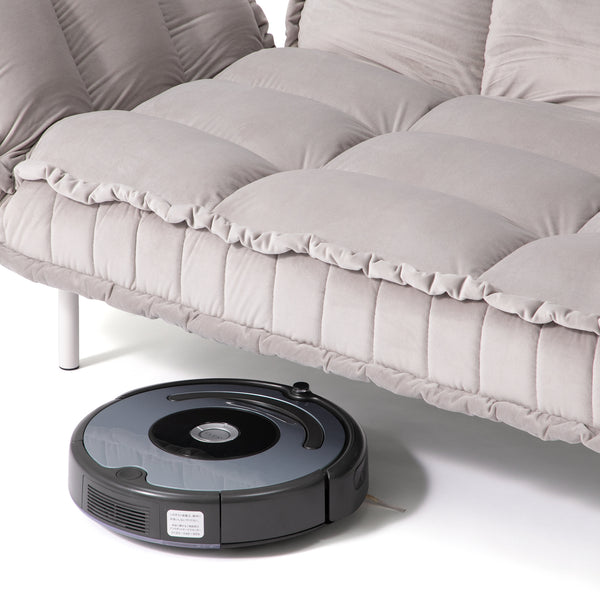 ピソラ コンパクトソファベッド 2 グレー（W1270～1720） | Francfranc