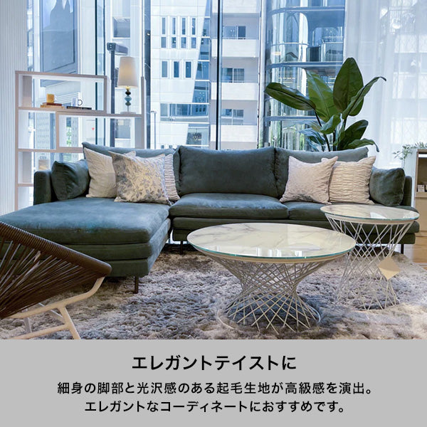 ラージュ ソファ R グレー | Francfranc（フランフラン）公式通販