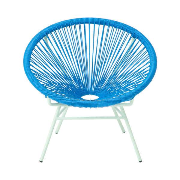 ロータス パーソナルチェア ブルー×ライトグリーン | Francfranc