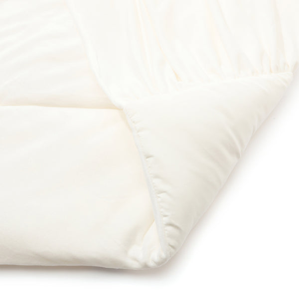 EC限定】WARMY アルガンオイル加工 フリル ベッドパッド シングル