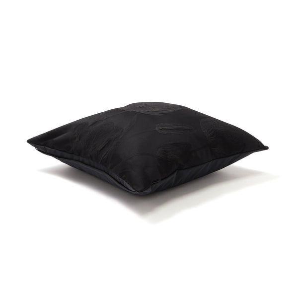 JQフラワー クッションカバー 45×45 ブラック（E104） | Francfranc