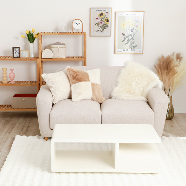 ヌボラ ソファ 2 2S アイボリー（W1500） | Francfranc（フランフラン