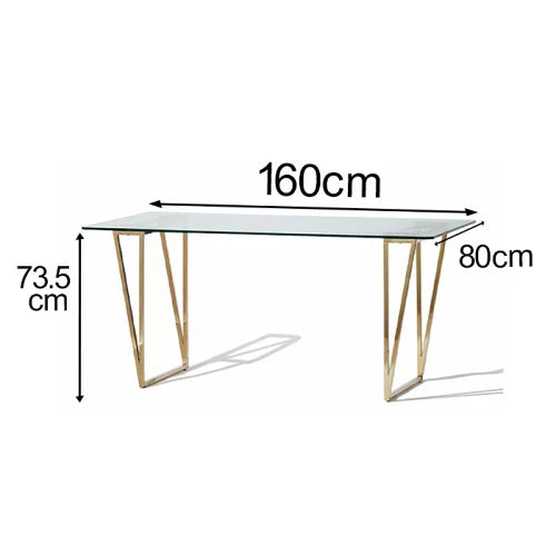 フェリシテ ダイニングテーブル 大理石 W160 | Francfranc（フラン