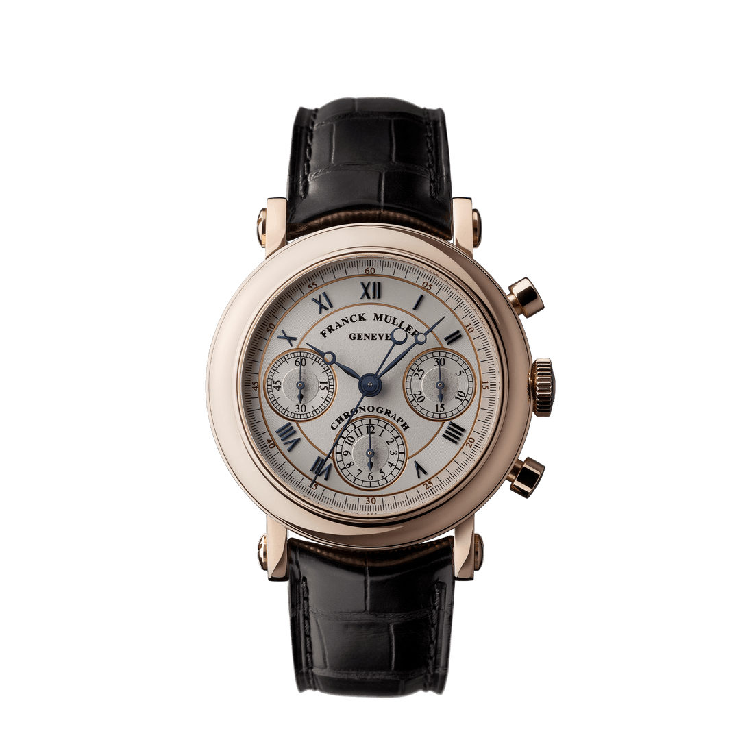 フランク ミュラー ラウンド ダブルフェイス クロノグラフ