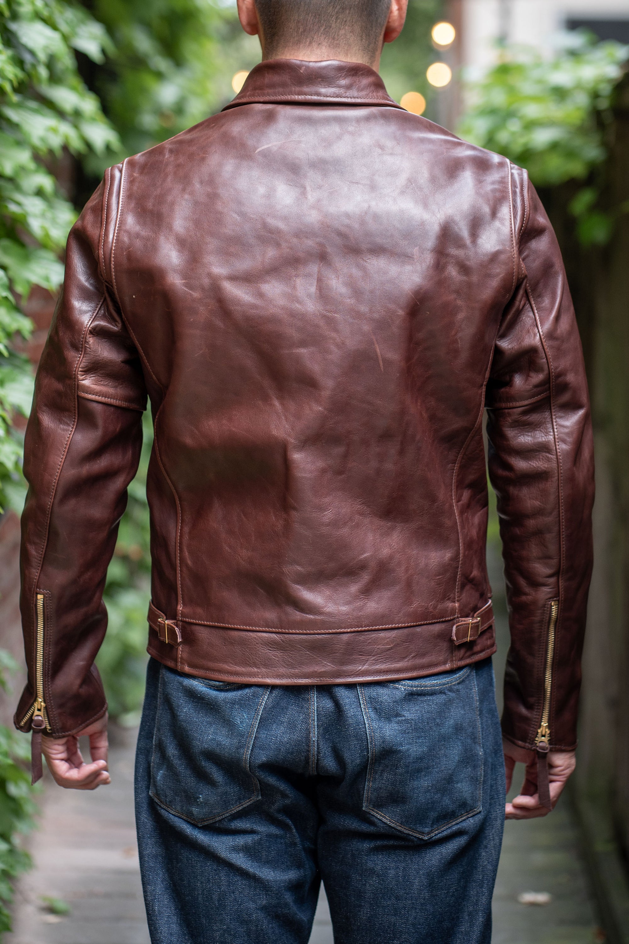 Simmons Bilt x Franklin & Poe Citywide Jacket - Japanese Brown Horsehi