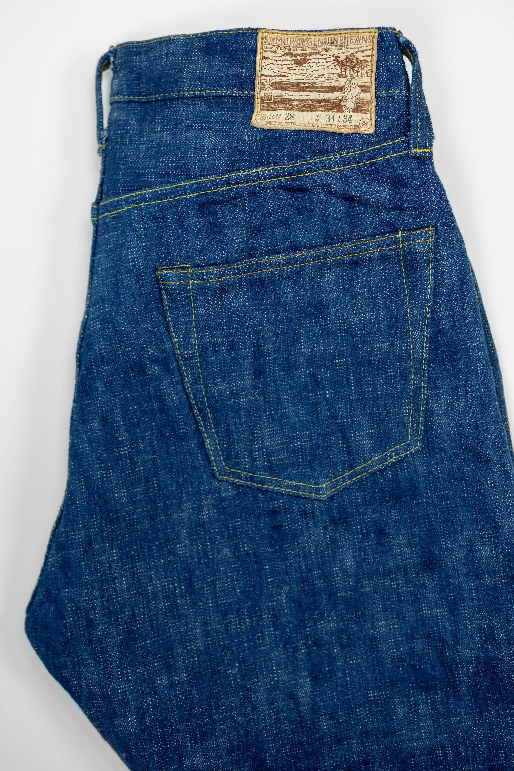 Samurai S211XX17oz-SLB Relax Tapered Jeans - 