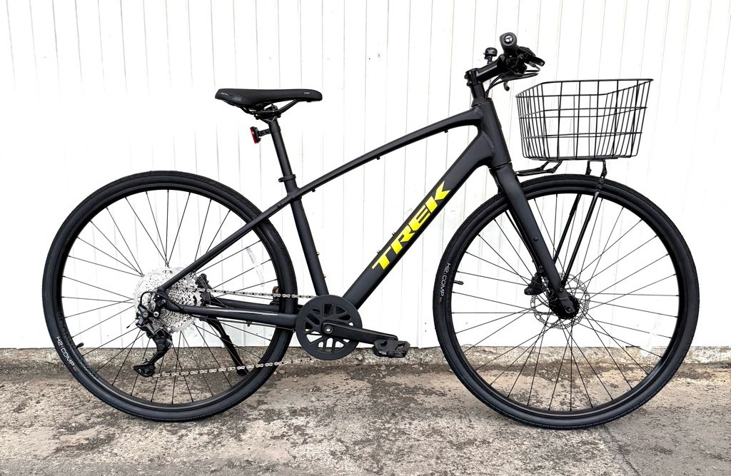 クロスバイク用前カゴ！通勤通学に！TREK FX2 Disc Gen4に取付けました