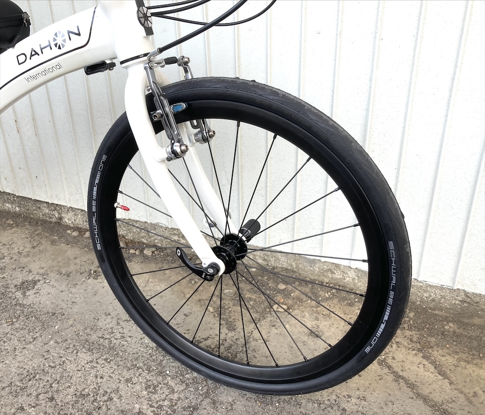 1/26 DAHON international visc D20ホイール＆タイヤ交換 – csn-diary