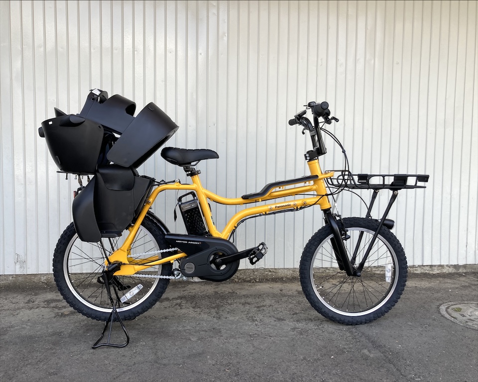 3/12 Panasonic EZ タンカーイエローを子乗せ仕様カスタムしました