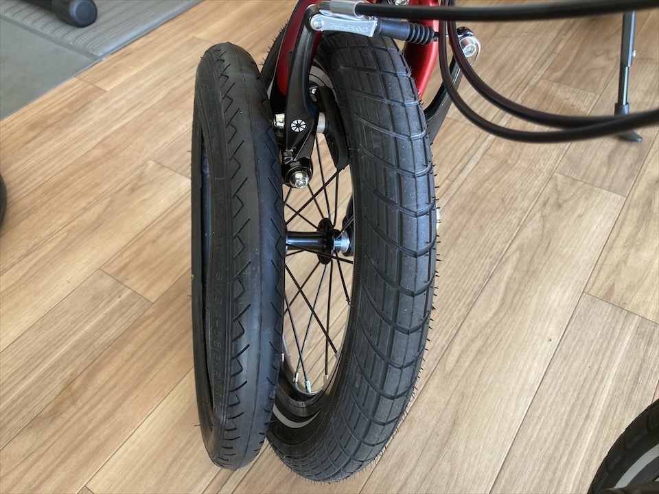 DAHON K3に極太タイヤシュワルベ ビッグアップル取付けました！ – csn