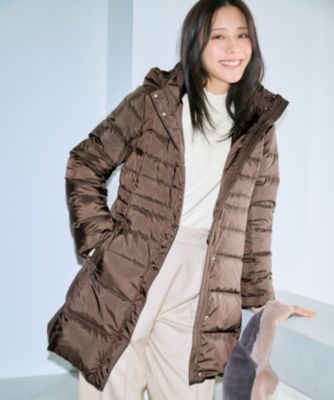 ANY SIS(エニィスィス)の【2WAY】シルキータフタロング ダウン通販