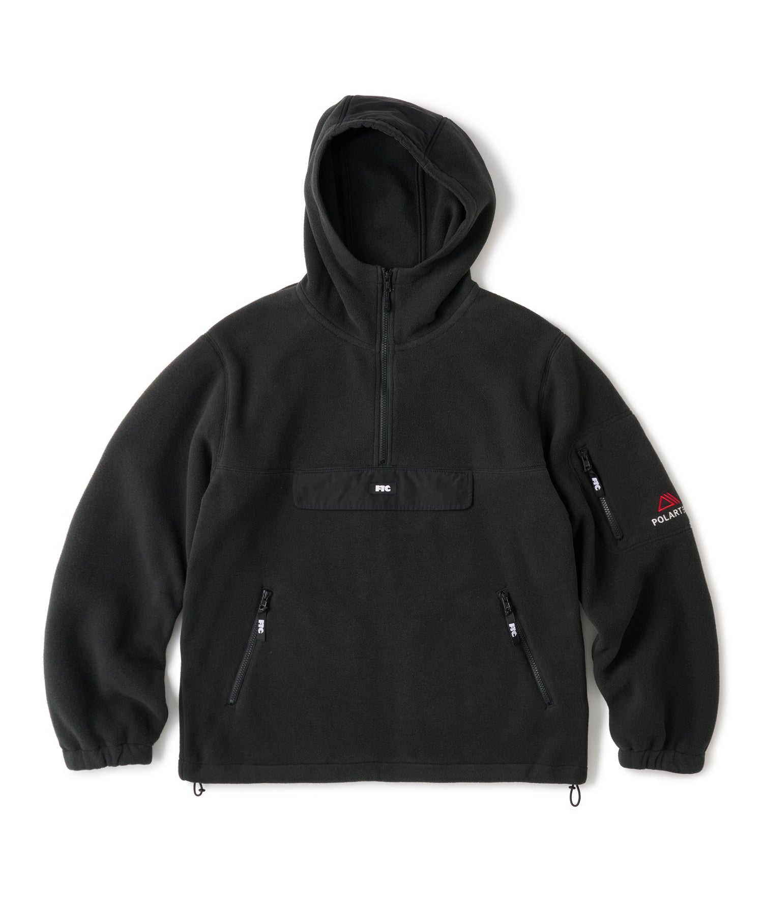 FTC POLARTEC 200 FLEECE HALF ZIP HOODY – FTC SKATEBOARDING