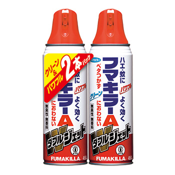 フマキラーAダブルジェット 450ml 2本パック｜殺虫剤｜フマキラー製品