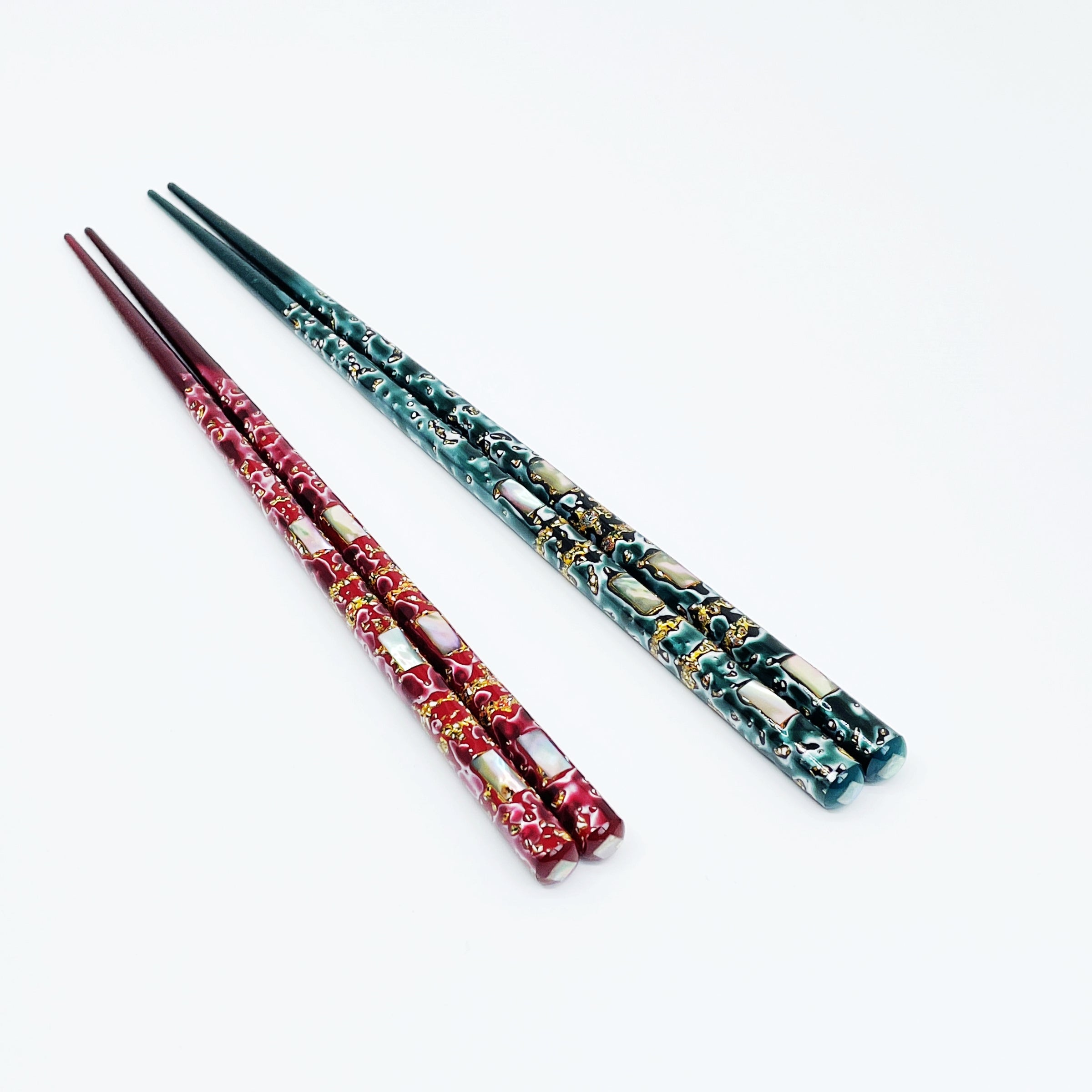 蒼河 伝統工芸若狭塗箸（螺鈿）桐箱入り – 若狭塗箸 船商