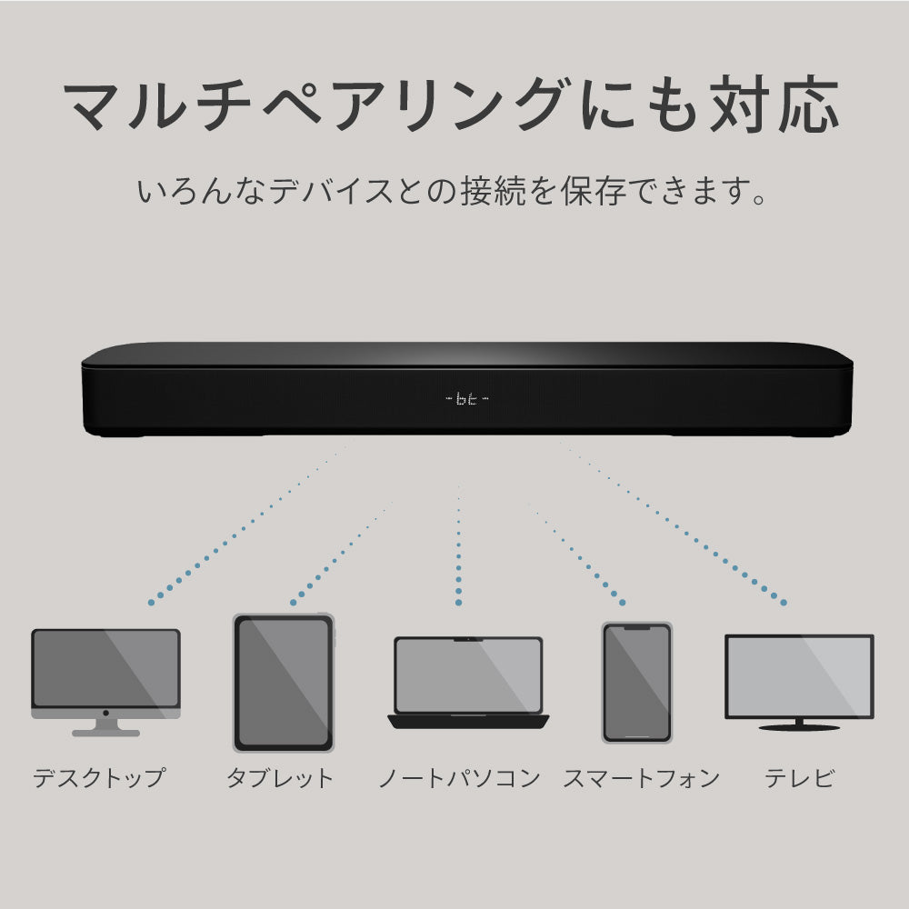 FUNLOGY Soundbar / サウンドバー