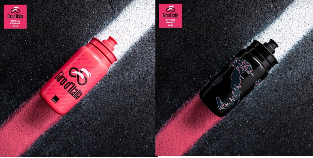 ジロ公式ボトル「FLY Giro」が登場、カラーはピンクとブラックの2色