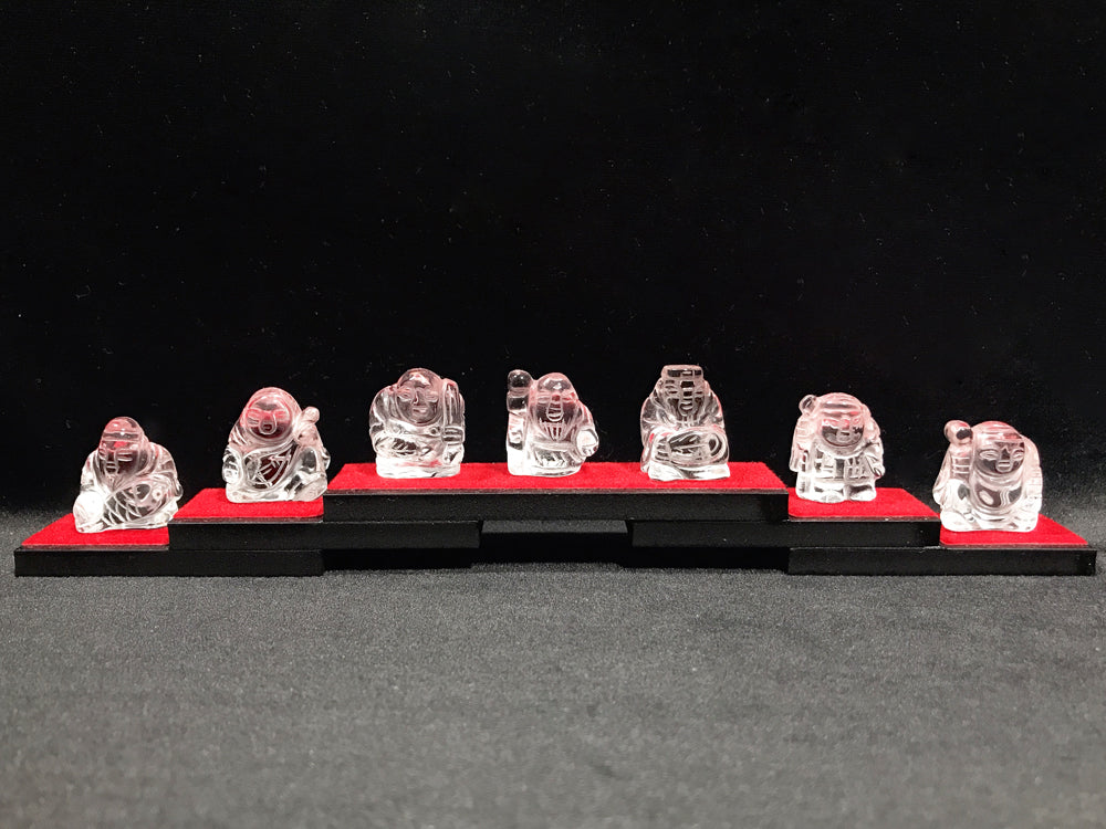 七福神／水晶・置物・台座付き – 天然石の店 ふうちゃん