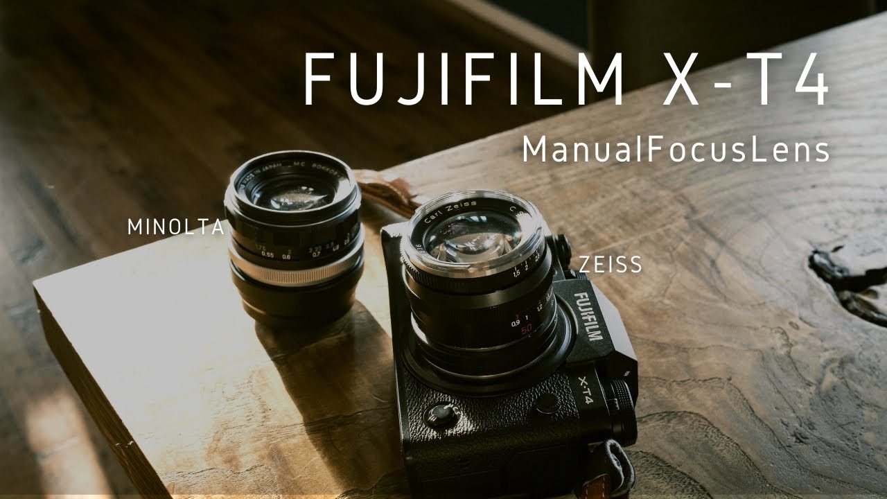 FUJIFILMのミラーレスで使っているMFレンズ2本 - 45House