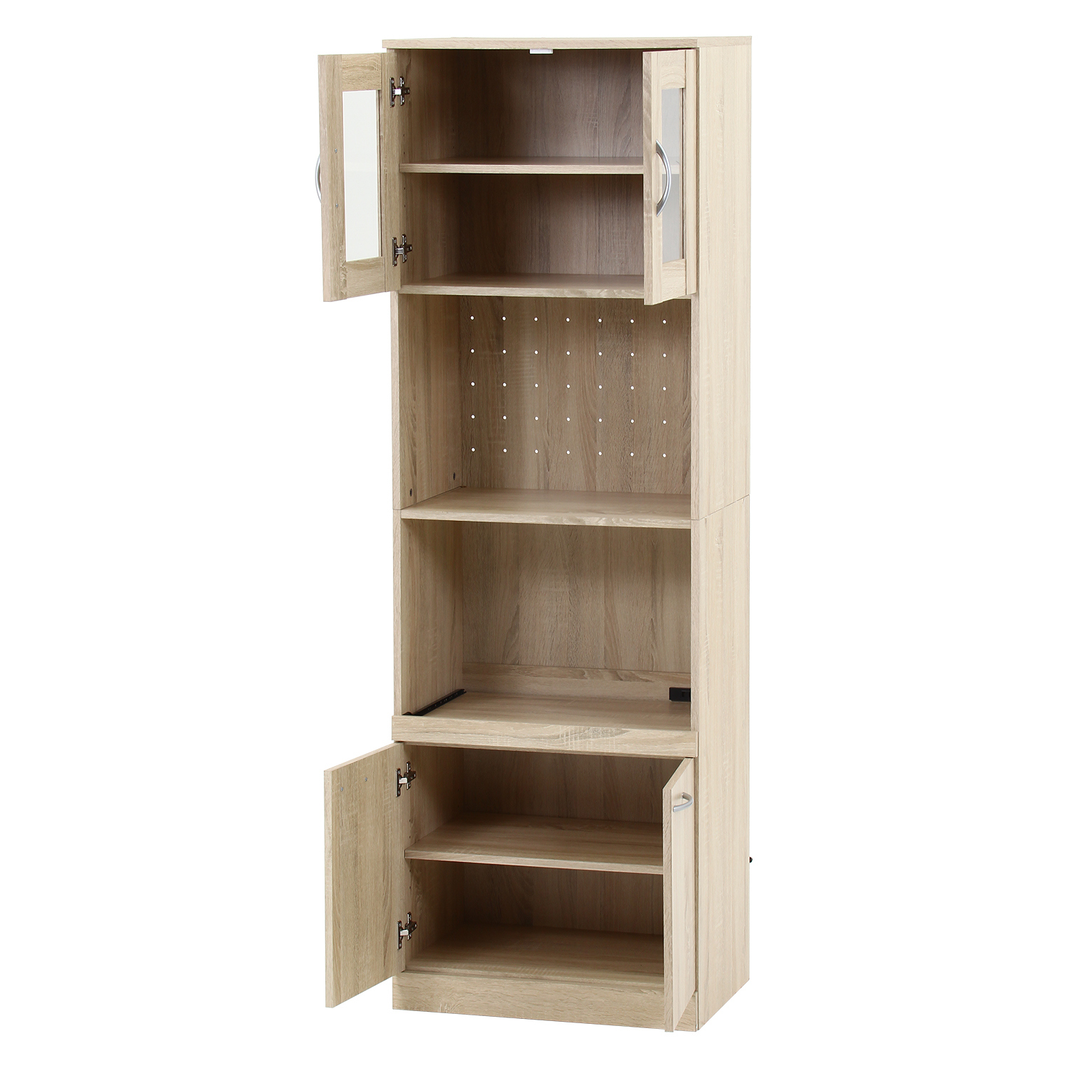 C/D:70684] ハイキッチンボード 180＊60 ホワイトオーク