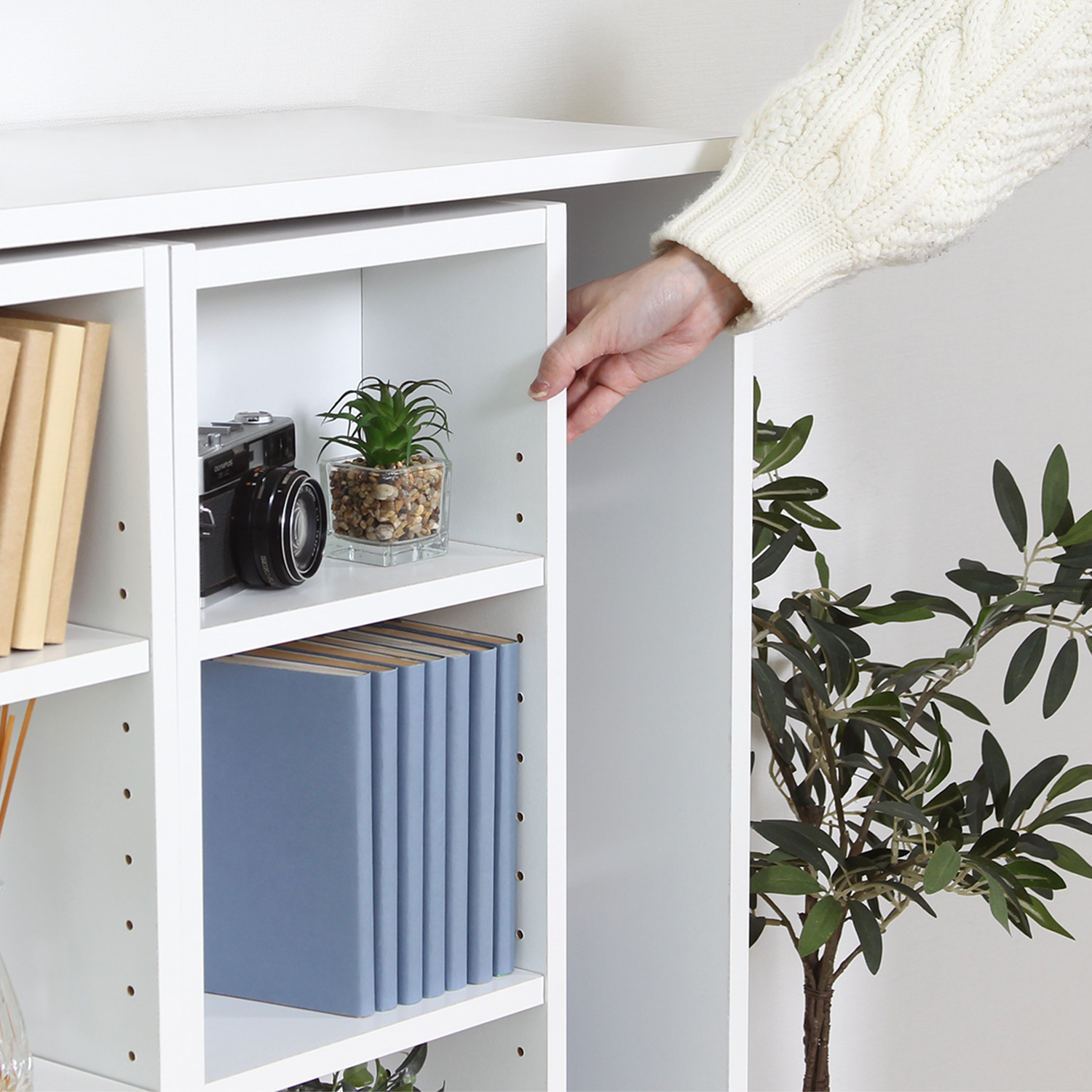 C/D:86031] ダブルスライドラック ホワイト DS9090WH