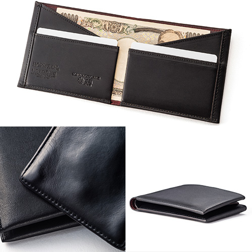 二宮五郎商店】KAWA-ORIGAMI(R)ホーウィンレザー「ロータス」カード