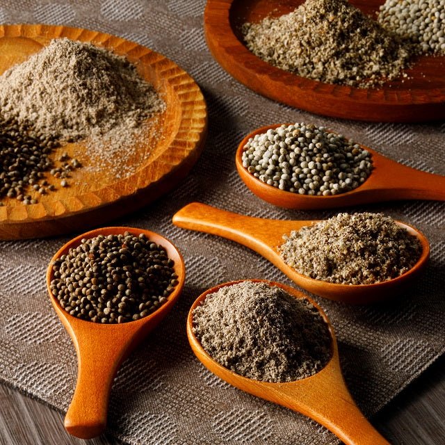 エゴマの実（白・黒・すりエゴマ・エゴマパウダー）