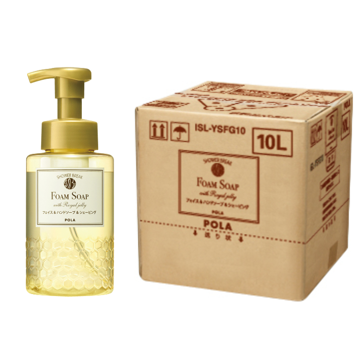 POLA シャワーブレイクプラス フォームソープ［洗顔・手洗い・髭剃り