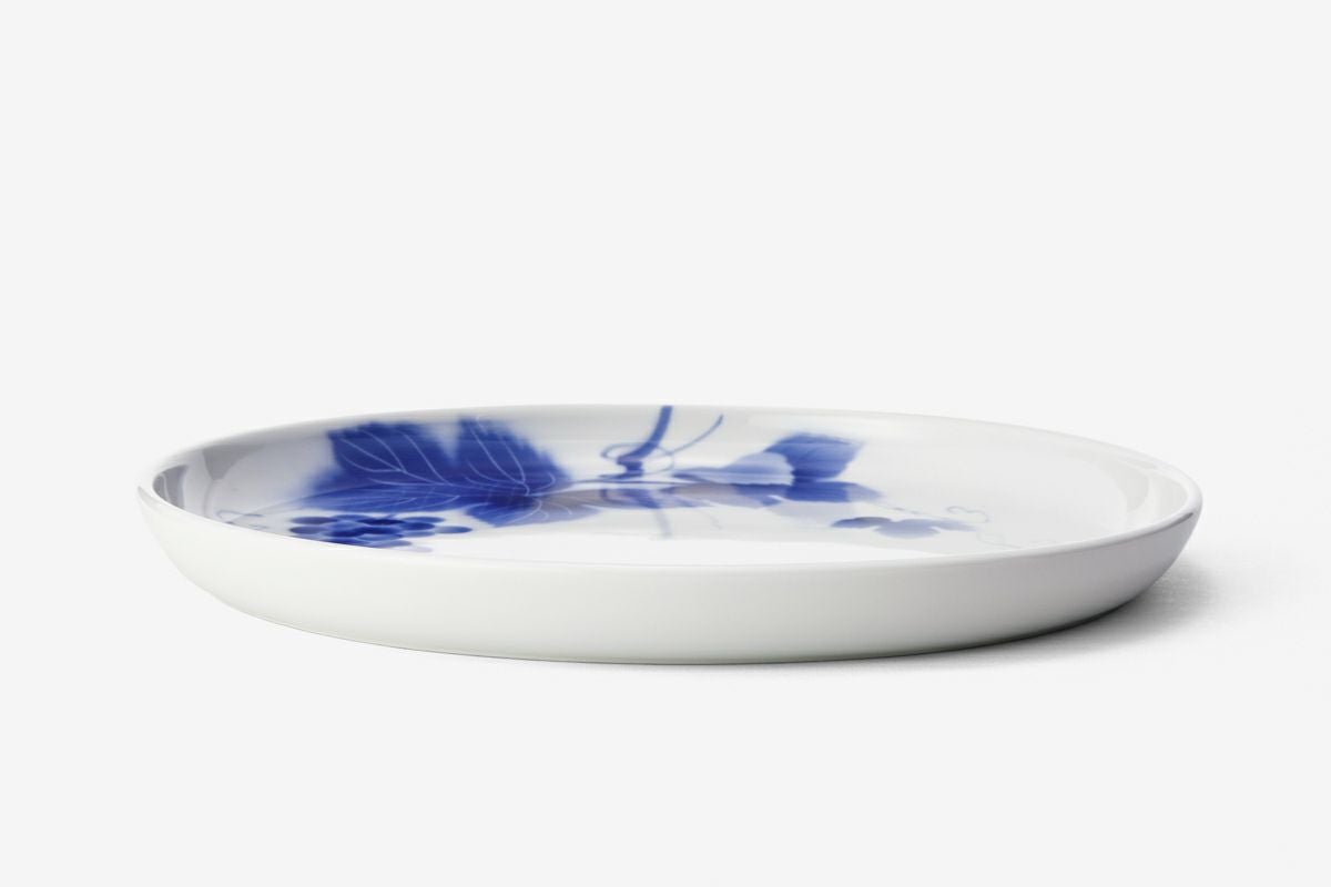 ブルーワイナリー 楕円プレート | 有田焼 深川製磁｜公式オンラインストア