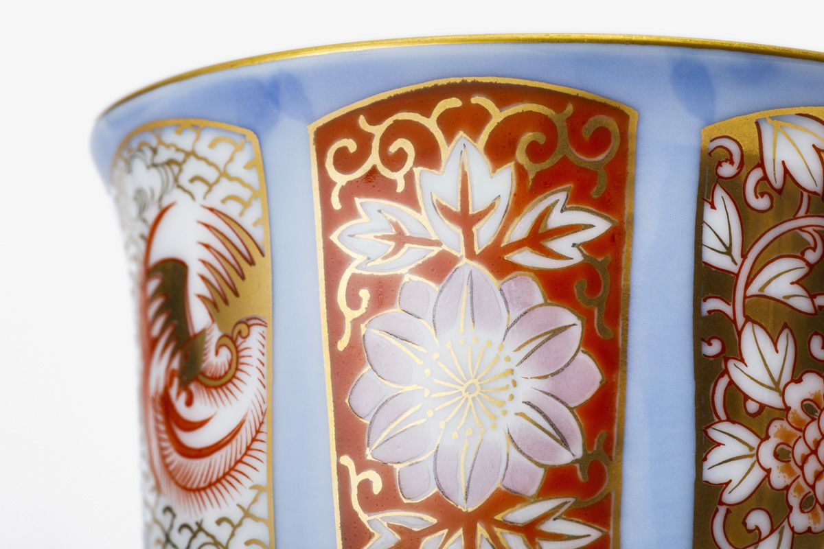 染錦金彩鳳凰 ペアワインカップ | 有田焼 深川製磁｜公式オンラインストア