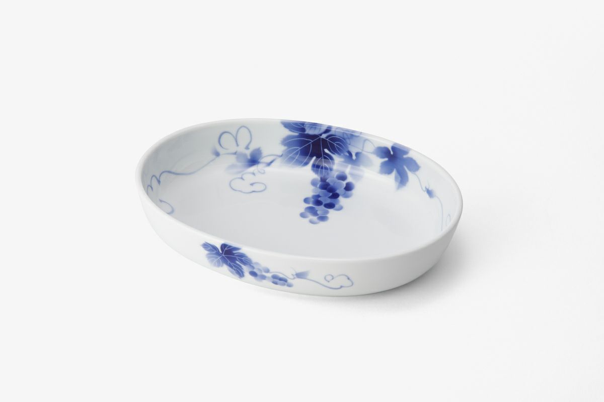 ブルーワイナリー パスタ皿 | 有田焼 深川製磁｜公式オンラインストア