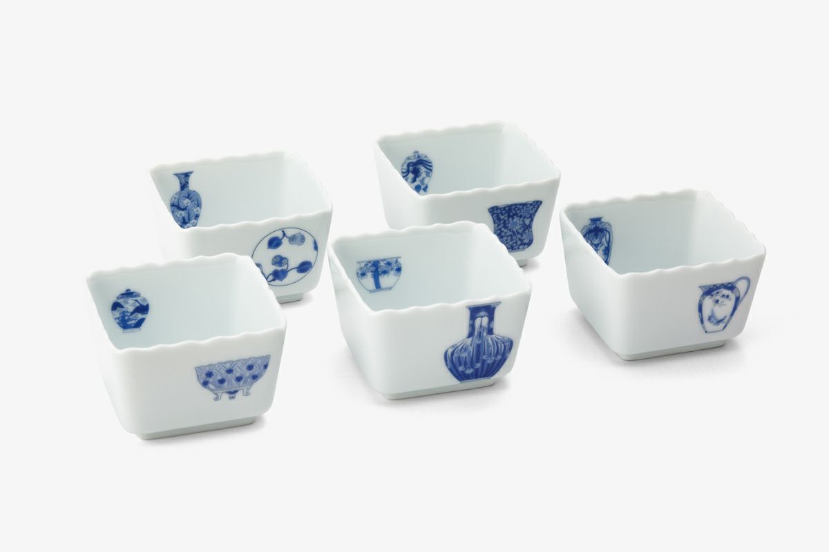 ブルーチャイナ トリプレット（3枚組） | 有田焼 深川製磁｜公式