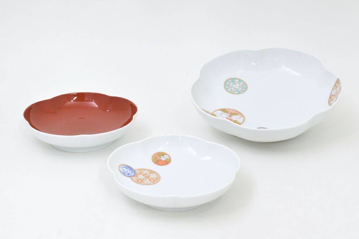 古伊万里鳳凰割地紋 魚型皿 | 有田焼 深川製磁｜公式オンラインストア