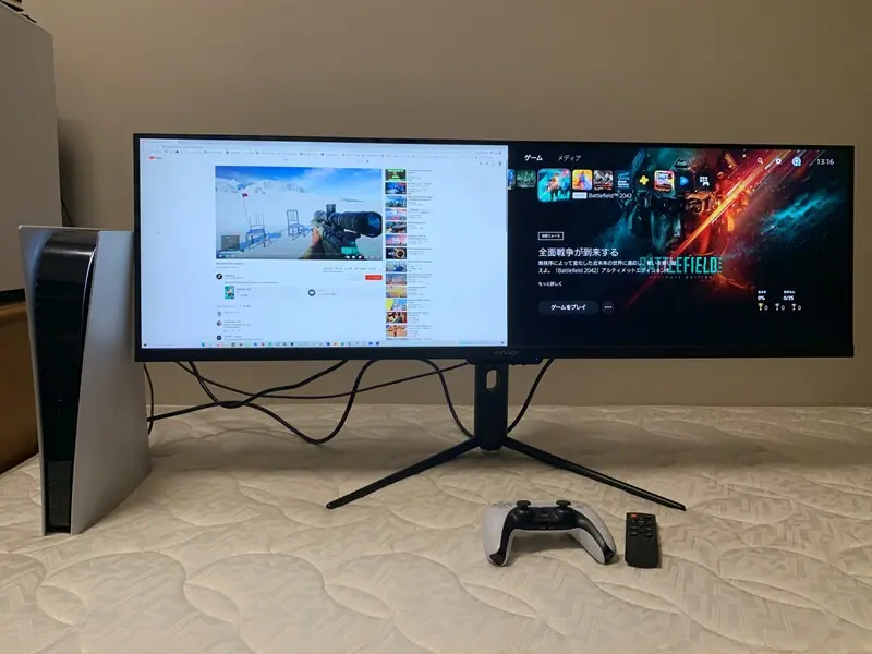 Innocn 43.8インチ ウルトラワイドモニター』レビュー！フルHD