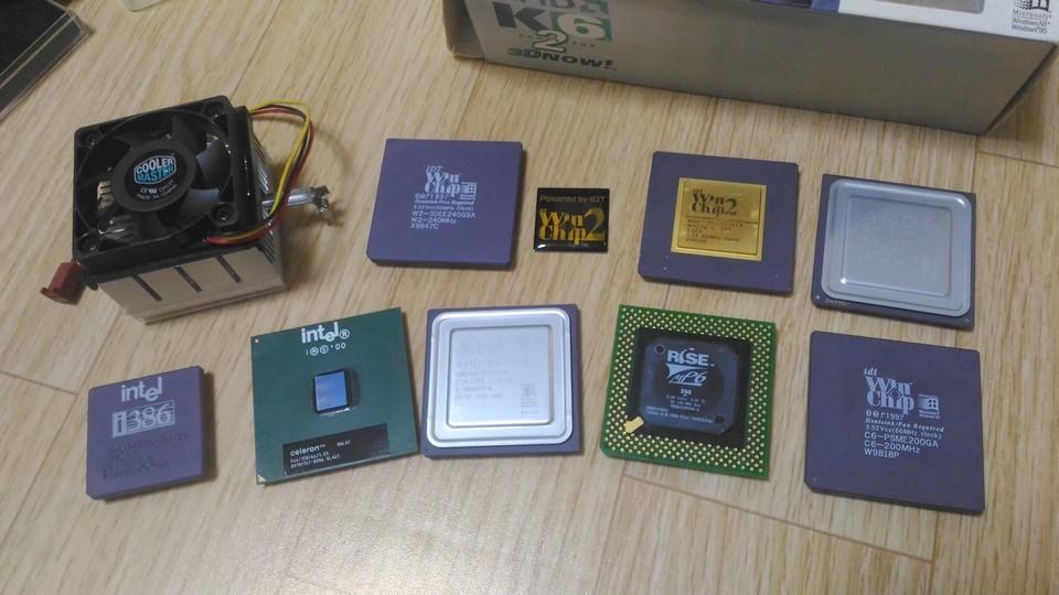 当時でもマイナーだったCPU「RISE MP6 266」を入手(；=ﾟωﾟ)=333